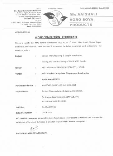 Vaishali Agro Soya Products